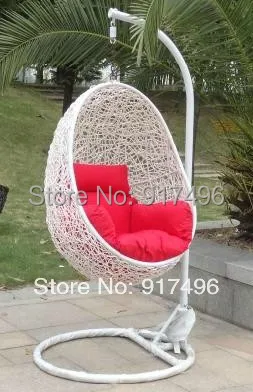 Jufeng Rattan Bird Nest Outdoor Swing Hanging Basket Chair Jufeng Rattan Bird Nest Outdoor Swing Hanging Basket Chair Leisure Cushion