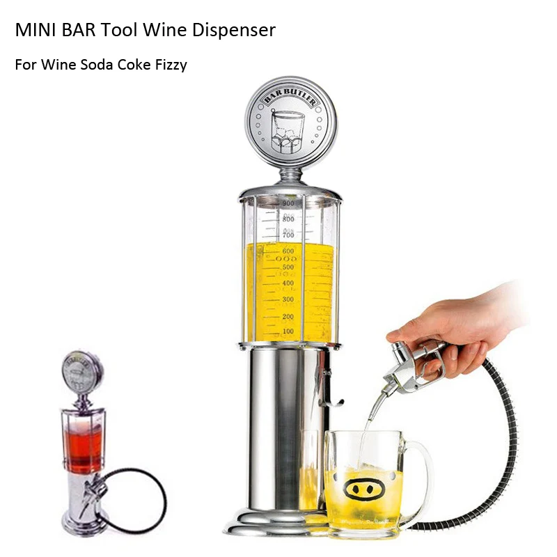 Mini Beer Wine Dispenser Machine Bar Butler Drinking Vessel Double Gun