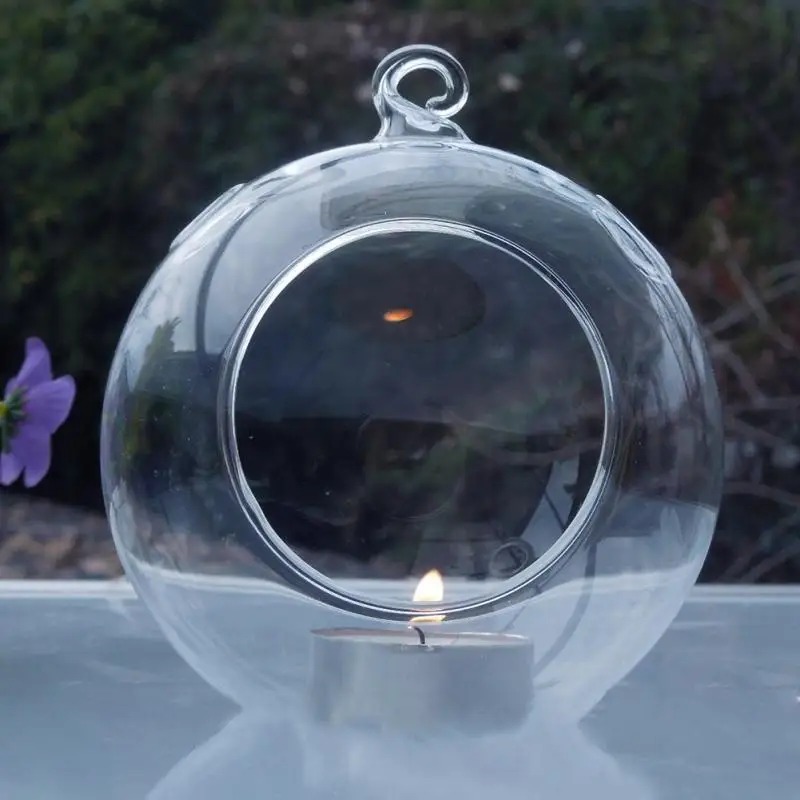 Featured image of post Hanging Glass Bauble Tea Light Holders : Each glass cup has its own size, shape, and pattern.