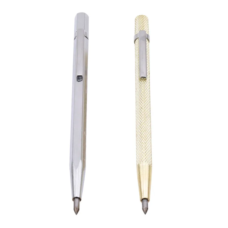 Pratical Alloy Scriber Pen Glass Marking Engraving Tools Metal Shell
