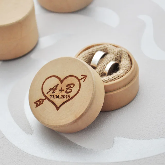 personalized rustic ring bearer box custom wedding ring box rustic wedding ring bearer pillow - Wedding Ring Boxes personalized rustic ring bearer box custom wedding ring box rustic wedding ring bearer pillow - Wedding Ring Boxes