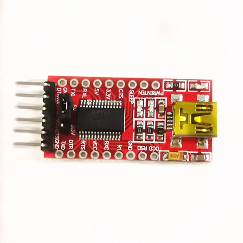 

Newest 1pcs FT232RL FTDI USB 3.3V 5.5V to TTL Serial Adapter Module forArduino Mini Port