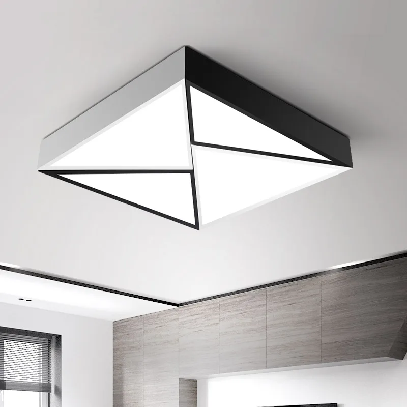 

New Acrylic Geometric triangle Modern led ceiling lights lamp for living room bedroom lustres indoor lighting light fixtures