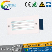 Светодиодный светодиодные точечные светильники садовые утопленная ступенька лестничные светодиодный светильники светодиодные угловая настенная лампа 1 Вт-5 Вт водостойкий подвал крыльцо Путь лампы теплый белый