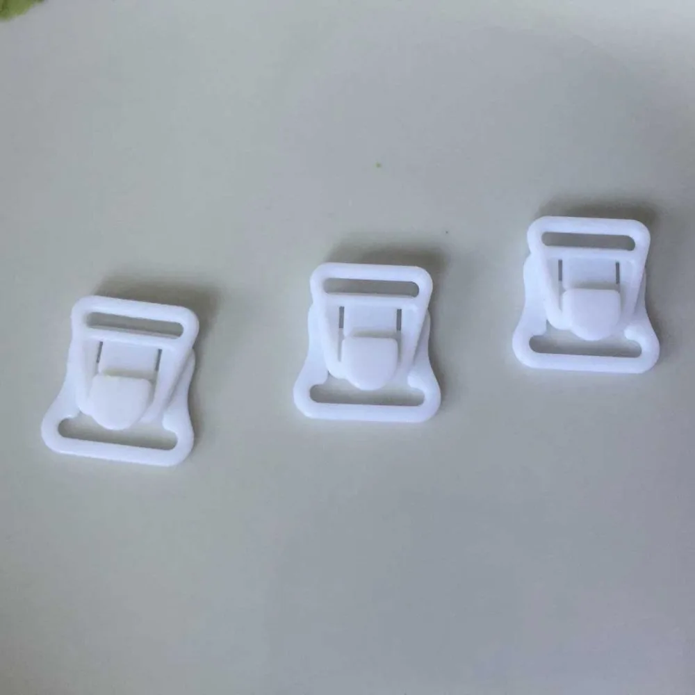 Free shipping 2000 sets / lot 14mm plastic nursing bra clasp