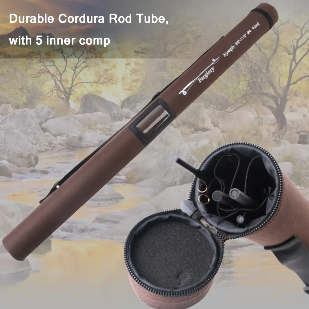 Vara de Pesca com Seção de Extensão Extra com Cordura Maxcatch Nymph Fly Tubo 9'-10666 96 6 -110 0 4-6 Sec 4in1 - 2in1 17 High Quality Esporte e Lazer