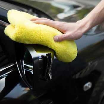 

30*30CM Car Wash Microfiber Towel Car Cleaning Drying Cloth for Fiat Panda Bravo Punto Linea Croma 500 595