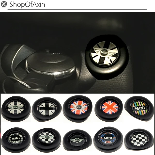 Black Engine One Start Stop Push On Cap Cover Decoration For 2nd Black Engine One Start Stop Push On Cap Cover Decoration For 2nd Gen Mini Cooper