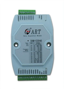 

6-channel hot resistance input module pt100 RTD 16bit 10Hz, Ethernet Remote temperature Acquisition Din Rail Adam Module