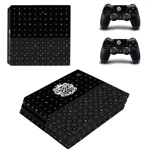 YSP4P-3005 Игры Kingdom Hearts 3 PS4 про кожу Стикеры для sony Игровые приставки 4 Pro консоль и контроллер PS4 Pro Стикеры наклейка - Цвет: YSP4P-3005