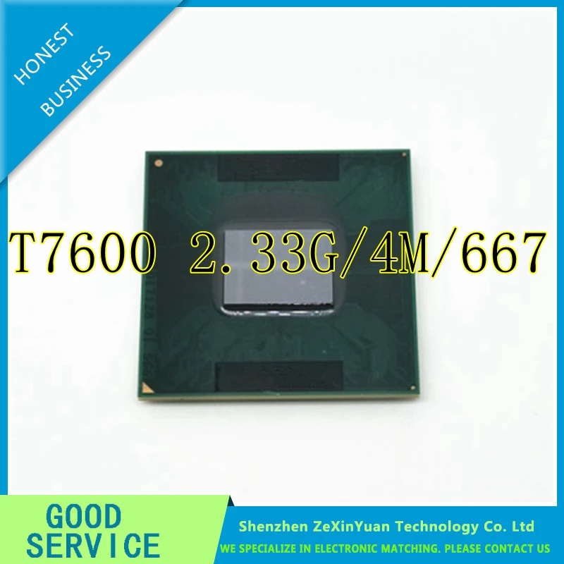 laptop Core 2 Duo T7600 CPU 4M Socket 479 Cache/2.33GHz/667 Dual-Core Laptop processor support 945