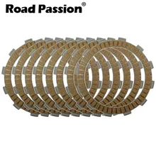 Road Passion 8pcs Motorcycle Clutch Friction Plates Kit For SUZUKI DR650SE DR650 DR 650 SE 1996-2014 DR750S DR750 750 S 1988