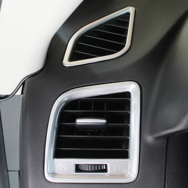 

For Mazda CX5 CX-5 2013 2014 2015 2016 Chrome Internal Air Conditioning Vent Trim Car Styling Stickers Automobiles Accessories