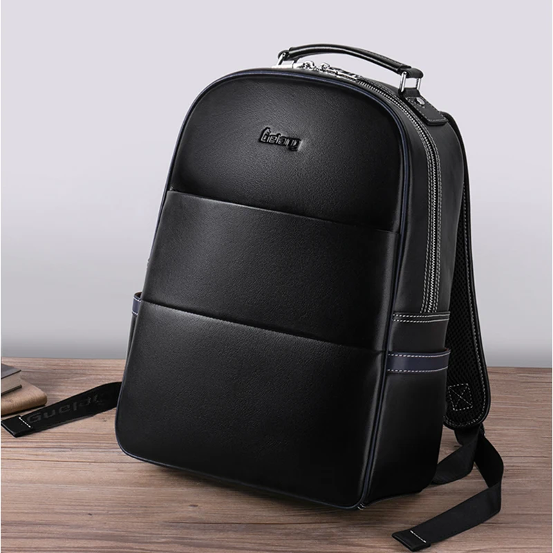 LIELANG дизайнерский рюкзак для мужчин из натуральной кожи, школьные рюкзаки для мальчиков, корейские сумки для ноутбуков, мужские рюкзаки для путешествий
