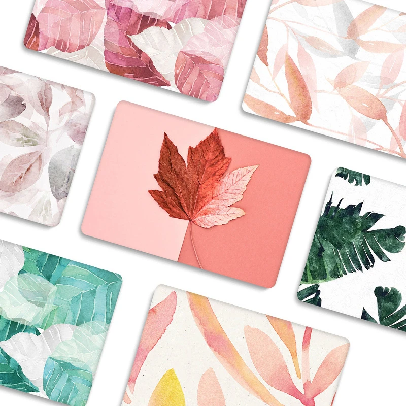 Чехол для MacBook Air Pro retina 11 12 15 чехол листья для MacBook Pro Чехол 13 дюймов для MacBook 13 A1932 A1708 A1398 A1502