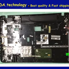 /оригинальная Упор для рук topcase Для Toshiba Satellite L870 L875 C875 C870 верхняя крышка клавиатура ободок C крышкой сенсорная панель, желтовато-коричневый, серый