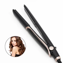Быстрое нагревание выпрямление утюжки Профессиональные Выпрямитель для волос бигуди отрицательные ионы, инфракрасный керамический щипцы для завивки волос Led выпрямление