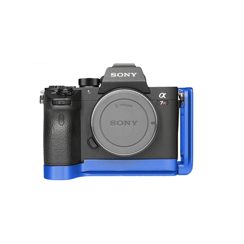 DLSR L Тип Монтажная пластина Кронштейн для sony A7M3 A7R3 A9 A7III Quick Release Baseplateside для стабилизаторов vs smallrig - Цвет: Синий