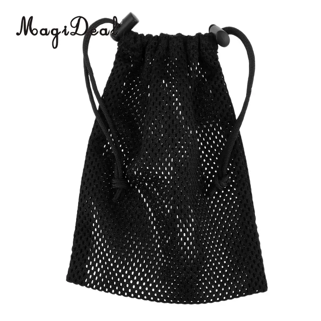 Compact Durable Scuba Diving Freediving Snorkeling Diver SMB Signal Tube Storage Gear Mesh Bag & Drawstring Closure