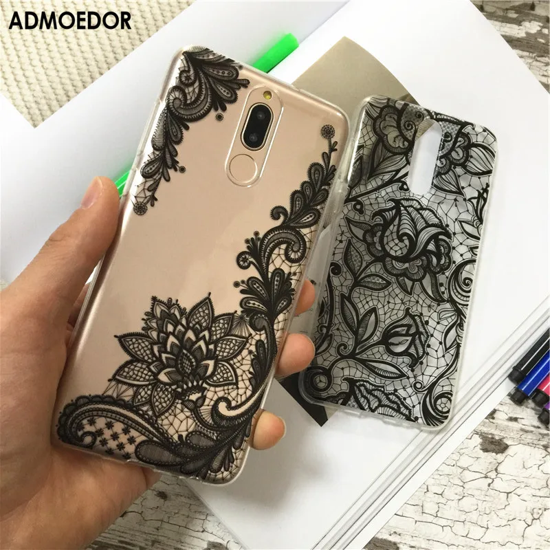 Huawei nova 2i Case,Silicon mandala totem Painting Soft TPU Back Cover