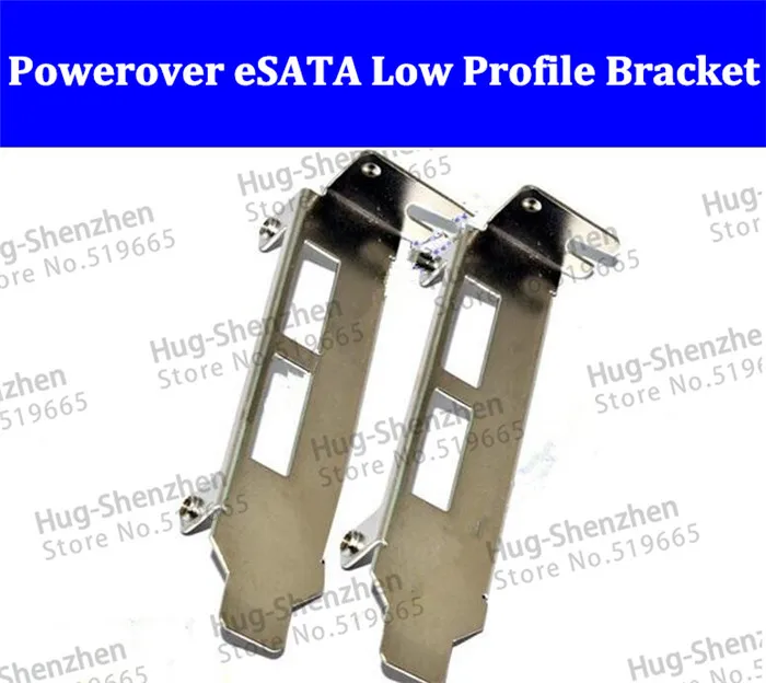 High Quality Powerover eSATA 2Port PCI-e adapter card SATA3.0 low profile bracket 8CM for chassis | Компьютеры и офис