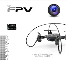 0.3MP HD Camera 2.4G 4CH RC Quadcopter Drone With FPV Camera and Live Video Dron 6-axis Gyro Helicopter Mini-Drone FY630