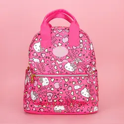 Новый милый мультфильм ученик ПУ водостойкая сумка портативный hello kitty Детский рюкзак маленький рюкзак Прямая доставка