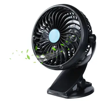 

Portable Mini USB Desk Fan Home/Student Dorm Bed Clip Fan ABS Electric Desktop Air Cooler Fan