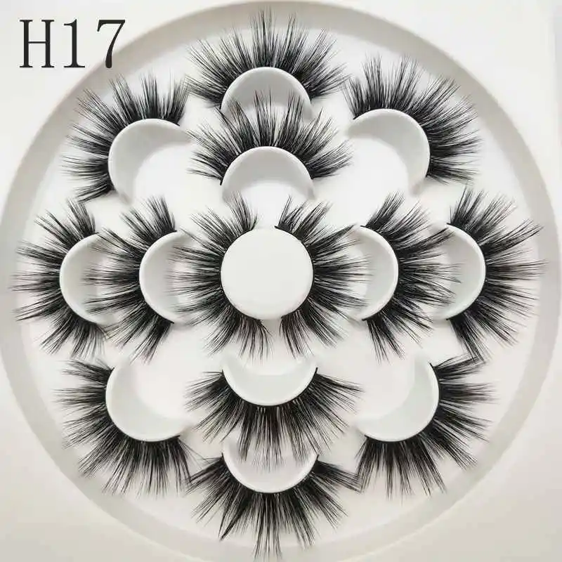 Buzzme H17 25 мм ресницы 3D Искусственные норковые натуральные длинные