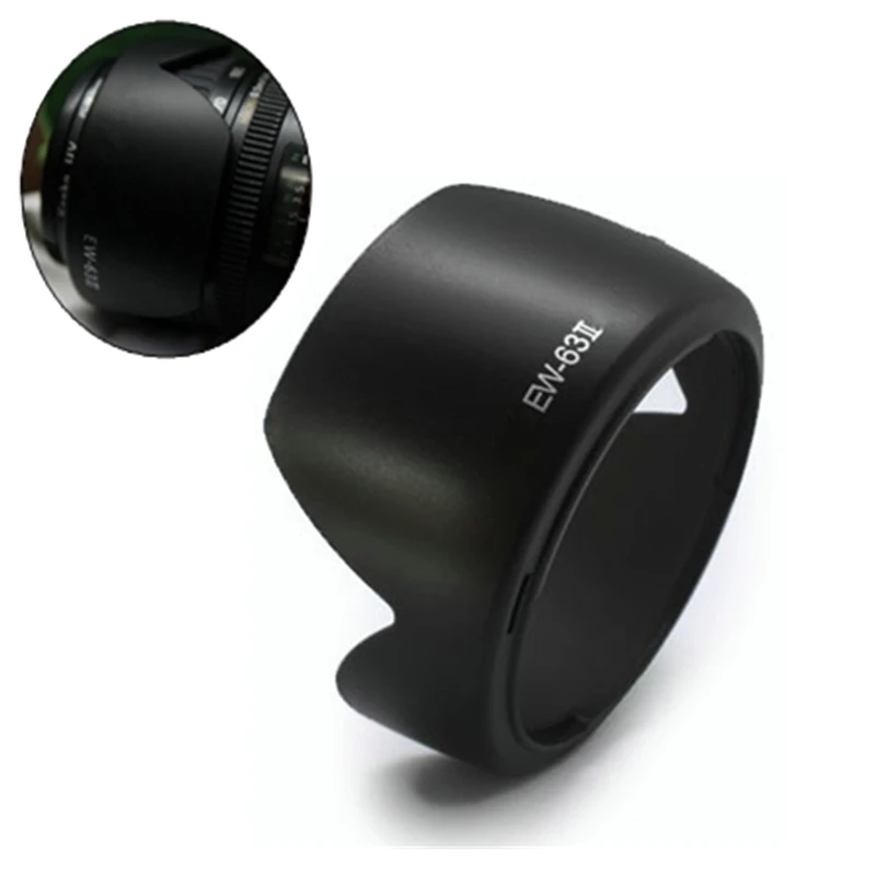 Lens Hood Replace EW-63II EW63II EW 63II for Canon EF 28mm f/1.8 28-105mm f/3.5-4.5 II PA551 | Электроника
