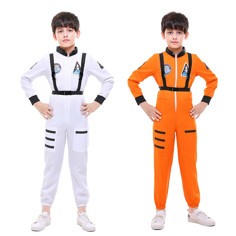 Костюм H & ZY для детей космическая Униформа космонавта костюм маскарадный