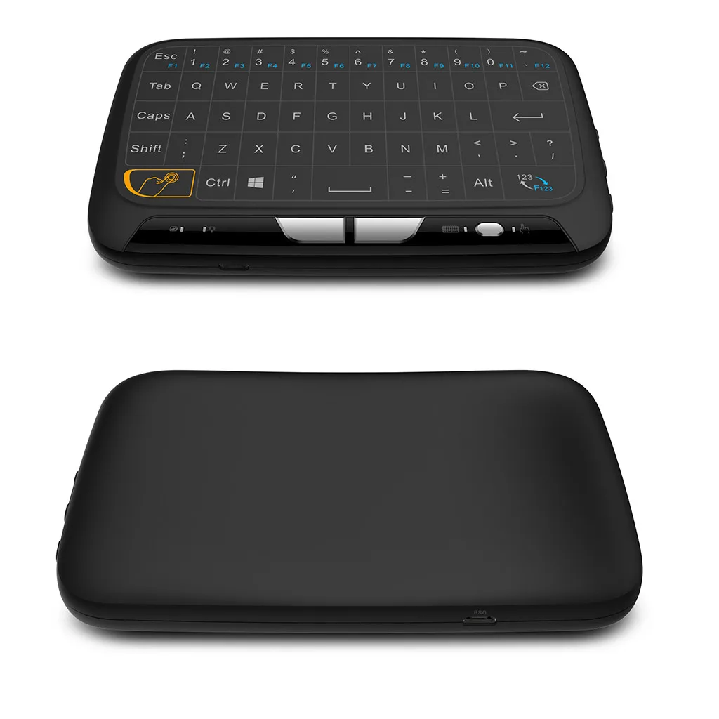 OMESHIN 2,4 ГГц Беспроводная перезаряжаемая клавиатура и тачпад комбо мини Bluetooth беспроводная IOS и Android Windows PC Smart tv Android118A