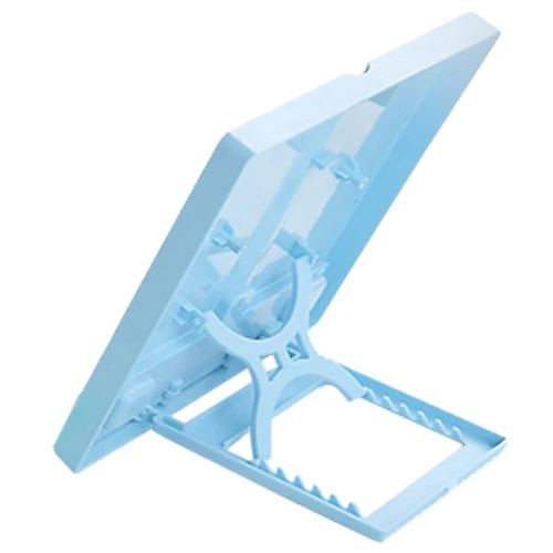 

5PACKS Hot JIELISI 754 square folding type reading computer typewriter document file rack blue