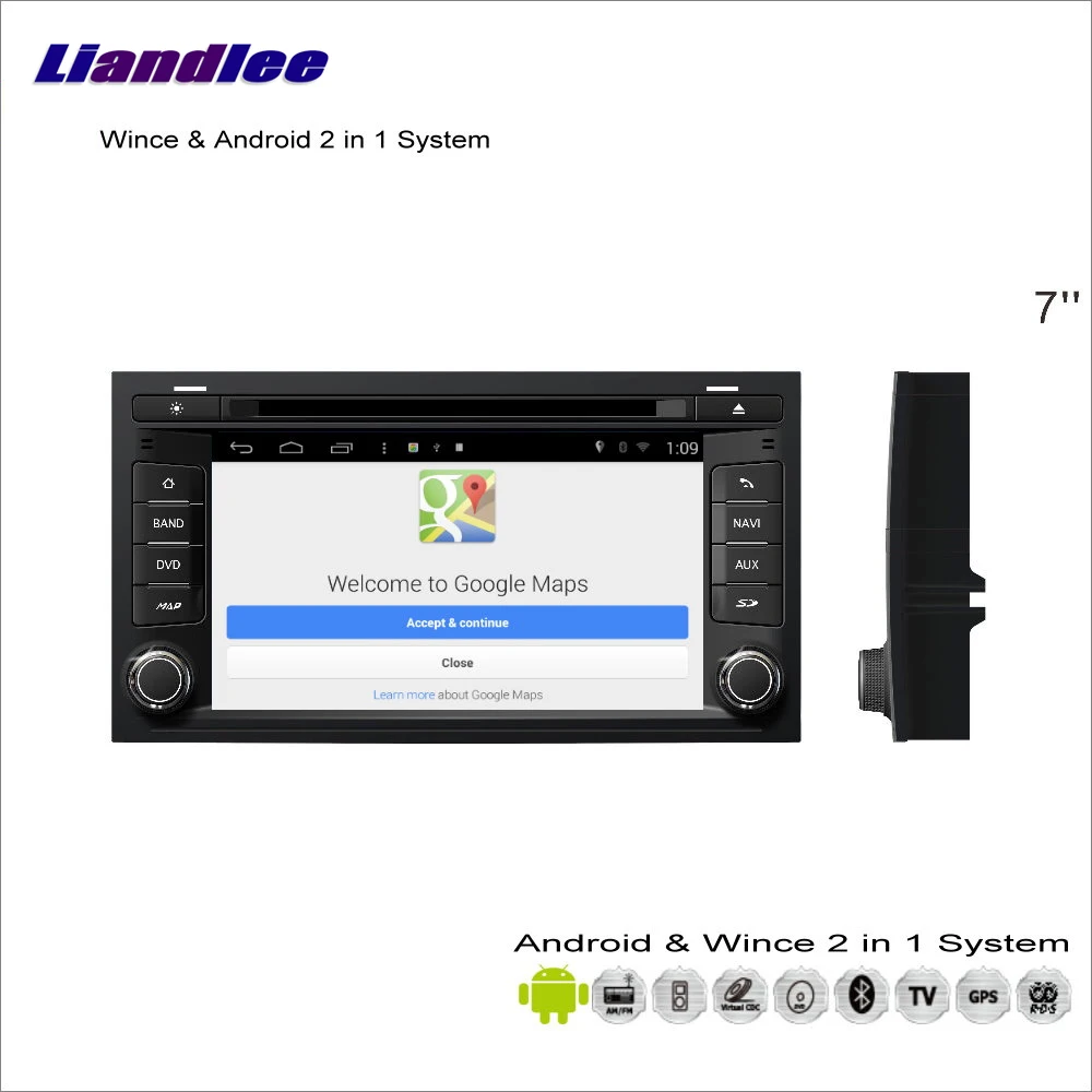 Best Liandlee Car Android Multimedia System For SEAT Leon MK3 2012~2014 - Radio CD DVD Player GPS Navigation Audio Video S160 System 1
