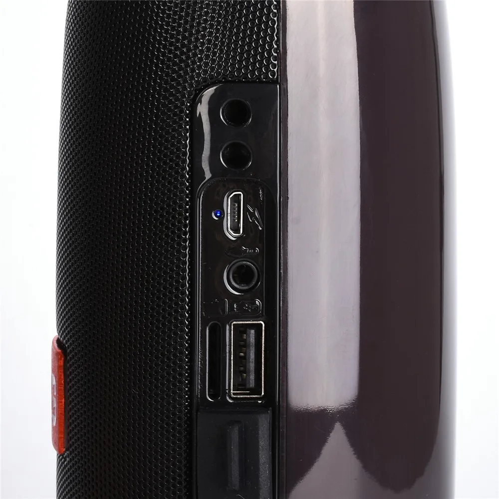 Беспроводной Bluetooth динамик 10 Вт светодиодный стерео Бас Сабвуфер Колонка Сода портативный звук бум бокс водонепроницаемый ПК Fm Raido USB динамик