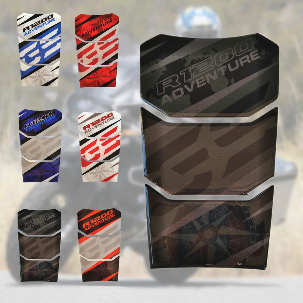 

3D Motorcycle Tank Pad Protector Decal Sticker Motocross Tankpad Stickers Case for BMW R1200 R 1200 ADVENTURE