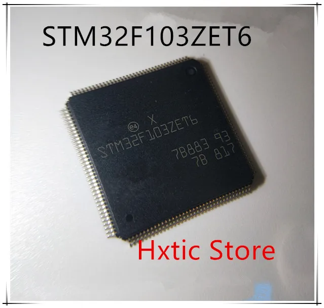 10pcs lot STM32F103ZET6 STM32F103 32F103ZET6 LQFP144