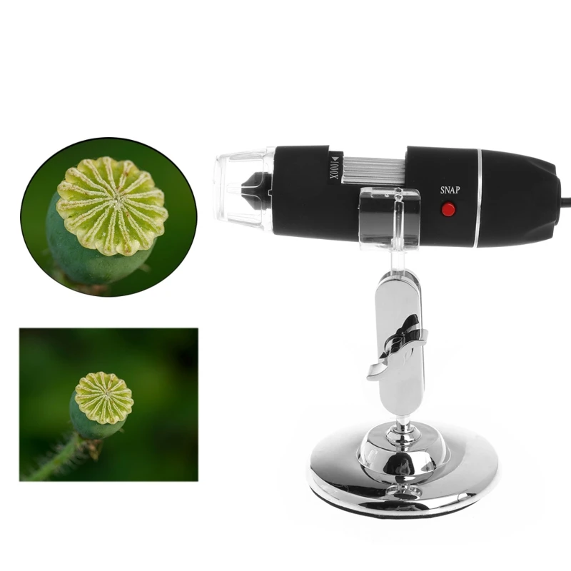 

HOT SELL 1000X 8 LED USB Powered Digital Microscope Endoscope Zoom Camera Magnifier for Soldering Adults Students