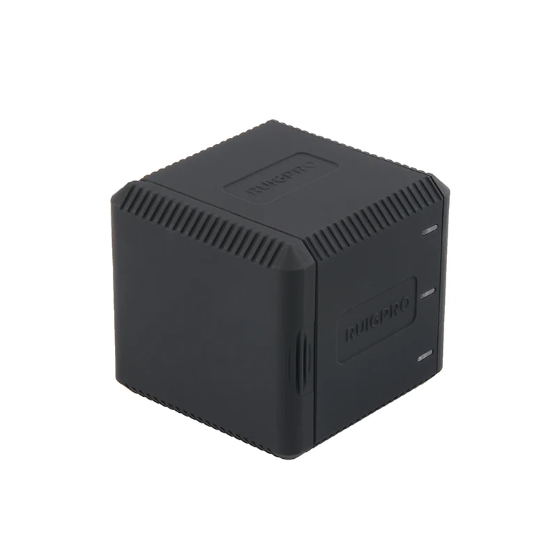 1600 мАч Go Pro Hero5 Hero7 батарея + USB Type C 3 слота для хранения зарядное устройство GoPro hero5 6 7