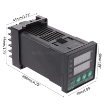 PID цифровой регулятор температуры REX-C100 0 до 400 градусов K Тип вход SSR выход Temp Контроллер J26 19 Прямая поставка