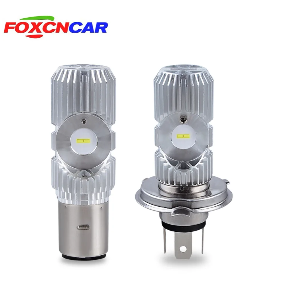 Foxcncar 1 шт. CSC светодиодная фара для мотоцикла дальнего и ближнего света 3500lm супер