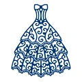 Naifumodo/платье из металла для скрапбукинга, новое платье для рукоделия, штампы для тиснения, тканевые канонические штампы, штампы для изготовления карт - фото