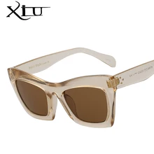 XIU, большая оправа, Бабочка, женские солнцезащитные очки, фирменный дизайн, Ретро стиль, модные очки для женщин, Летний стиль, высокое качество, Oculos UV400