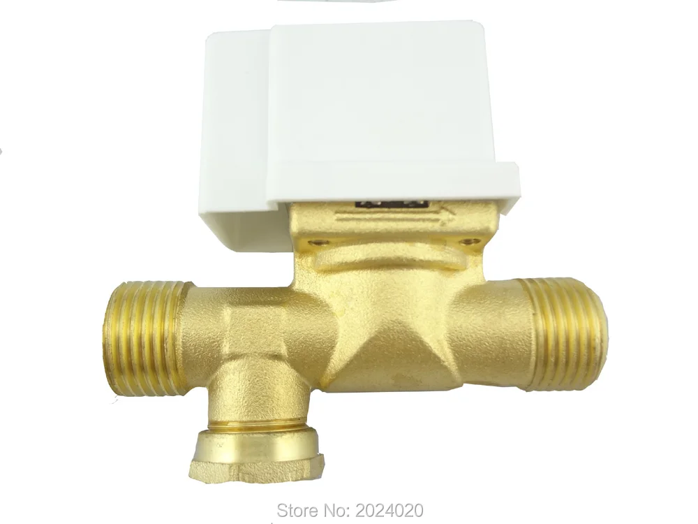 10 единиц 12VDC Электрический электромагнитный клапан для воды, 1/" DN15, электрический магнитный клапан