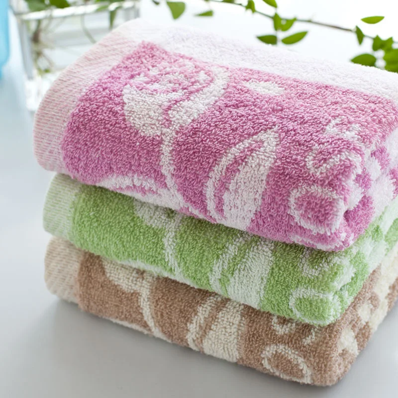 33*74cm 2017 weak twist Cotton towel Face Hand Towel High Quality Brand