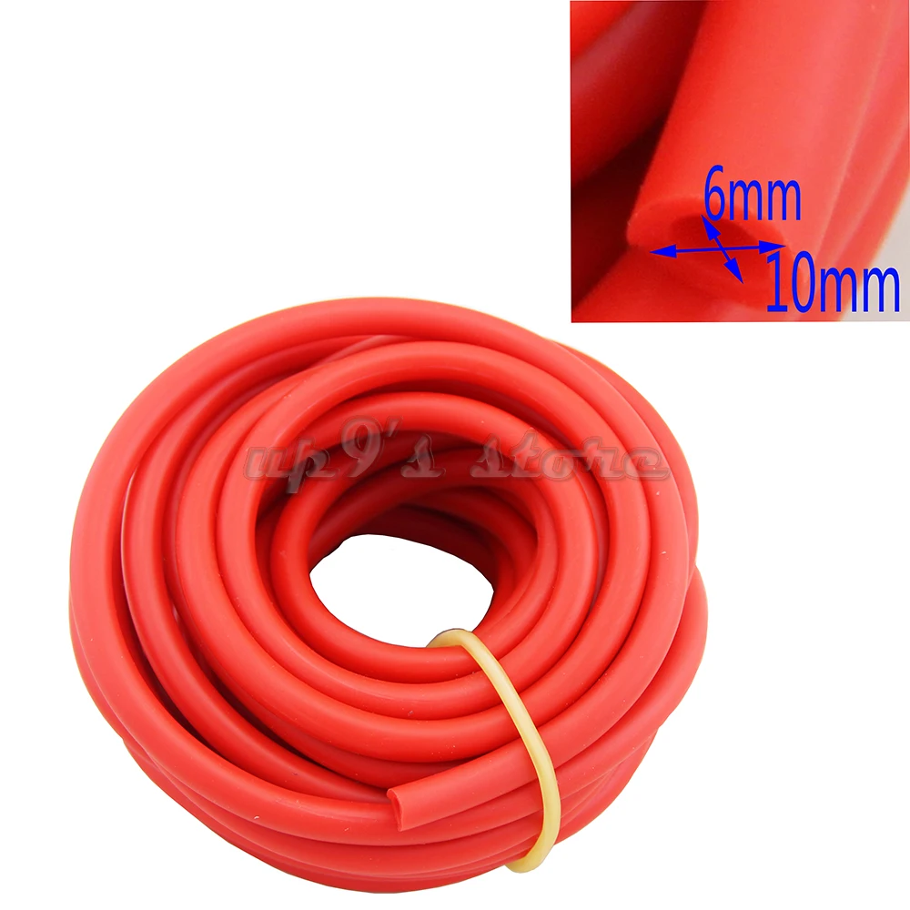

6x10mm 10 Meters Natural Rubber Tourniquet For First Aid Band Latex Tube Exercise Pilates Pull Rope Latex Tubes Elastic