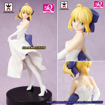 

Japan Anime "Fate Stay Night [Unlimited Blade Works]" Original Banpresto SQ Figure - Saber Lily