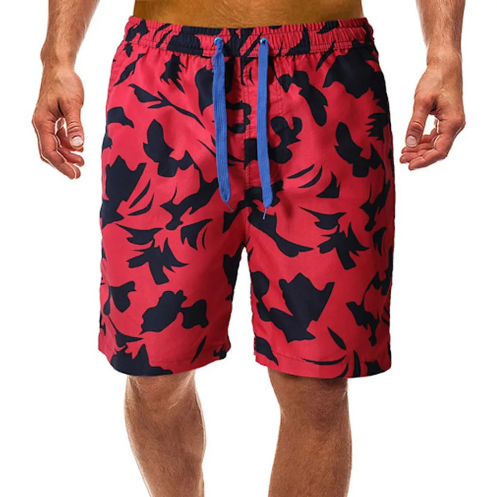 JAYCOSIN Мода Для мужчин летние камуфляж печати Мужские Шорты для купания быстросохнущая пляж серфинг работает короткие брюки 3,21