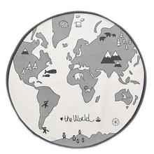 Модная одежда для детей, Детская мода комфортной игры коврики игра гонки коврик хлопок Дети ползать ковер кровать коляска Одеяло Z4