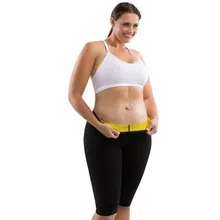 CHENYE размера плюс женские утягивающие штаны термо неопрен Пот Сауна Корректирующее белье супер тянущиеся тонкие контрольные трусы шорты